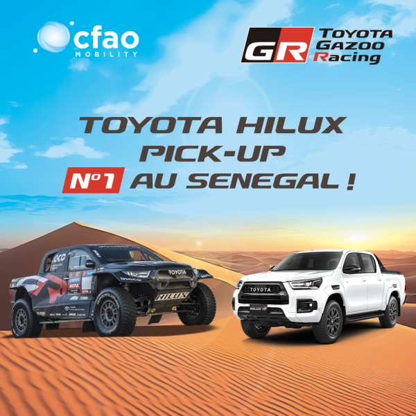 Toyota Hilux, le Pick-Up nº1 au Sénégal